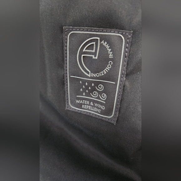 Armani Collezioni Patterned Rain Coat - Size 8 - Picture 11 of 14